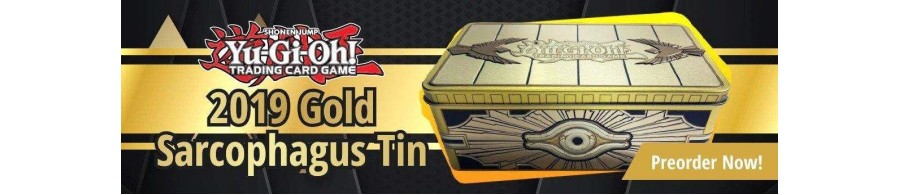 Mega Tin 2019 Gold Sarcophagus