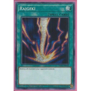 TN19-EN010 Raigeki – Prismatic Secret Rare