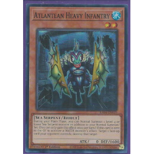 RA04-EN010 - Atlantean Heavy Infantry - Super Rare 1st Edition