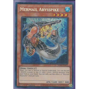 RA04-EN012 Mermail Abysspike – Secret Rare