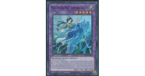 PHRA-EN033 Dual Avatar Feet - Armored Un-Gyo Super Rare 1st Edition NM