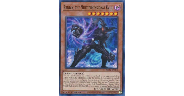 Yu-Gi-Oh! Radian, El Kaiju Multidimensional - SDAZ-EN010 - Común - 1ª Edición