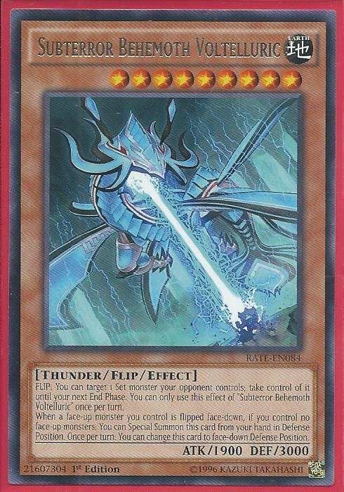 RATE-EN084 Subterror Behemoth Voltelluric - Rare
