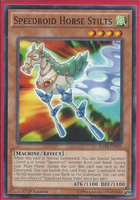 RATE-EN006 Speedroid Horse Stilts - Common