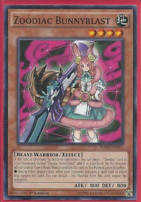RATE-EN015 Zoodiac Bunnyblast - Common