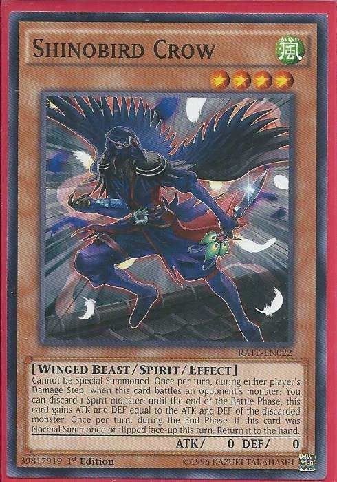 RATE-EN022 Shinobird Crow - Common