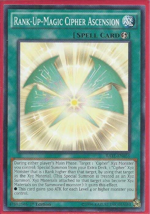 RATE-EN056 Rank-Up-Magic Cipher Ascension - Common