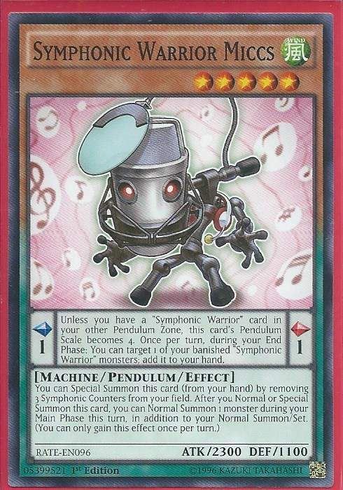 RATE-EN096 Symphonic Warrior Miccs - Common