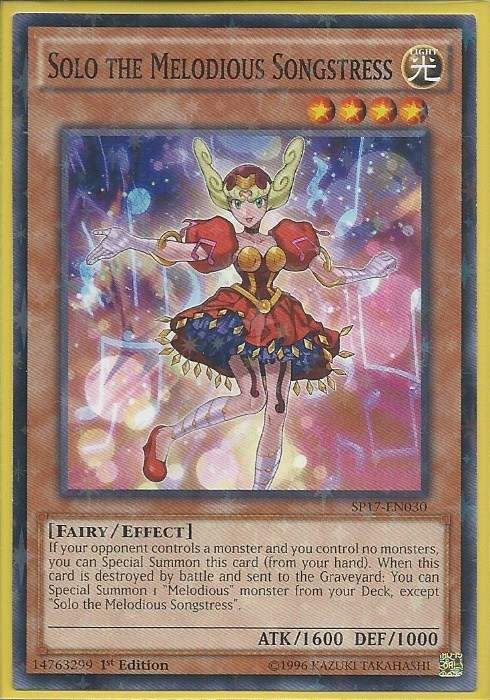 SP17-EN030S Solo the Melodious Songstress - Starfoil