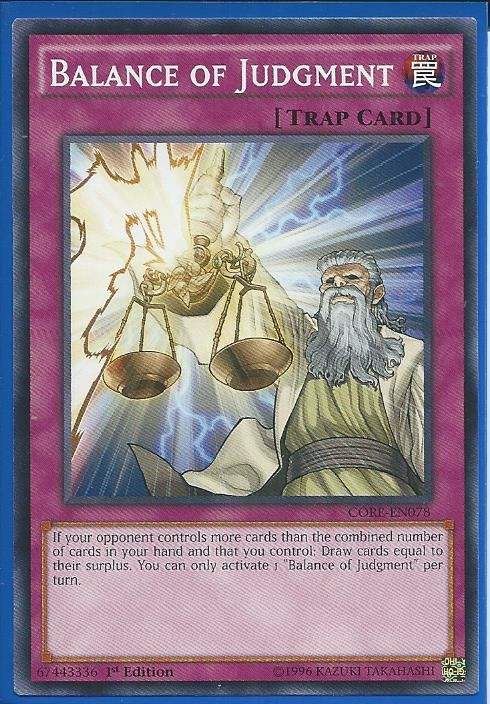 kduy CORE-EN078 Balance Of Judgment - Common