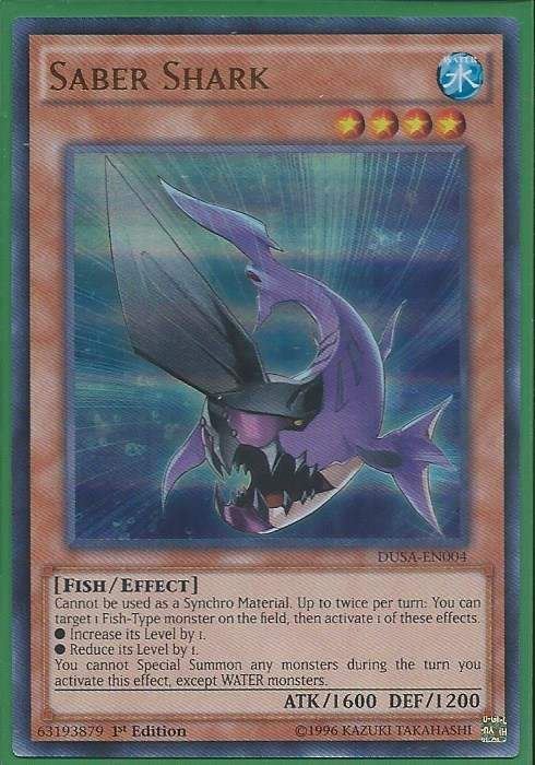 DUSA-EN004 Saber Shark - Ultra Rare