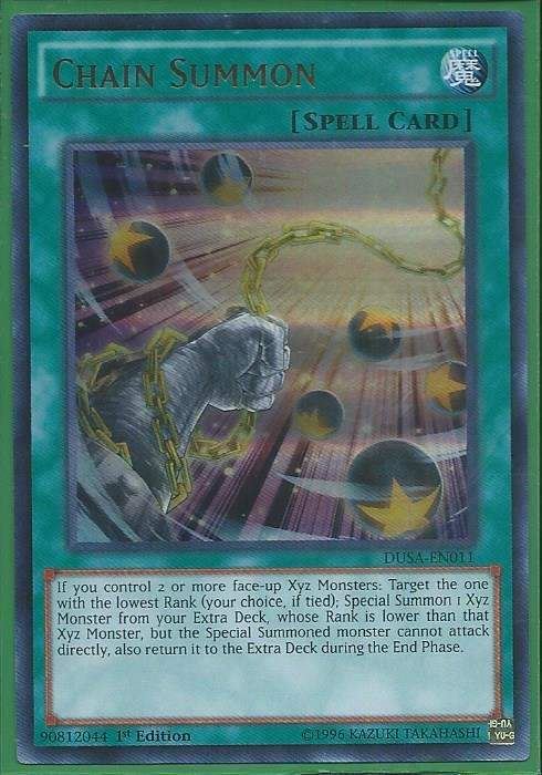 DUSA-EN011 Chain Summon - Ultra Rare