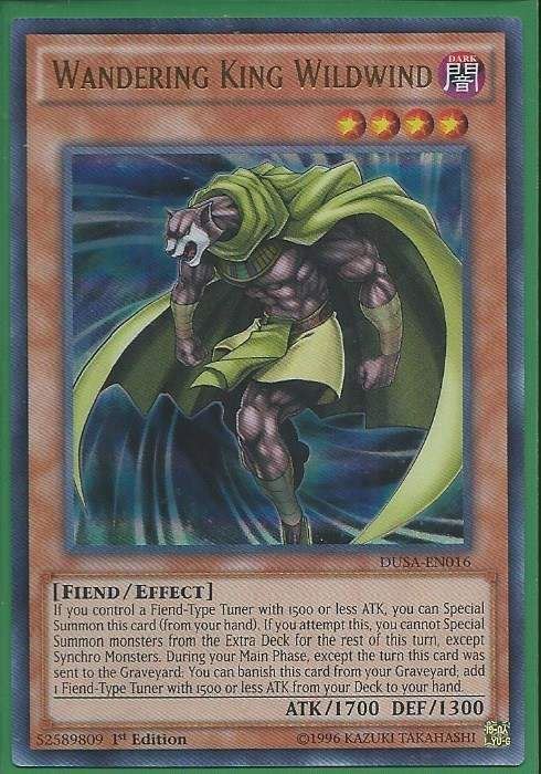 DUSA-EN016 Wandering King Wildwind - Ultra Rare