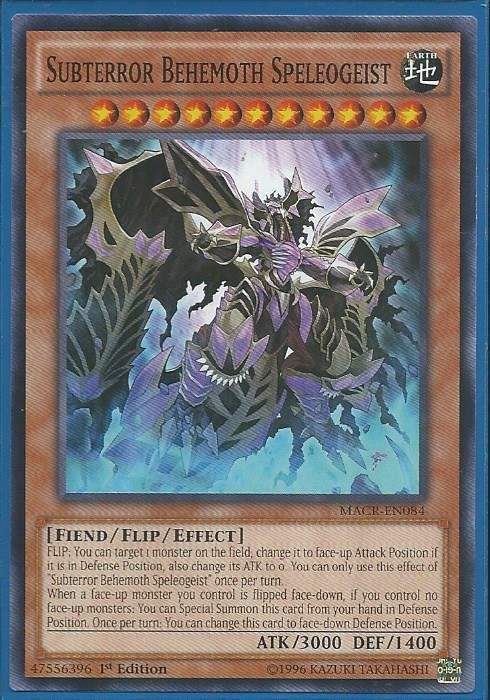 MACR-EN084 Subterror Behemoth Speleogeist - Common