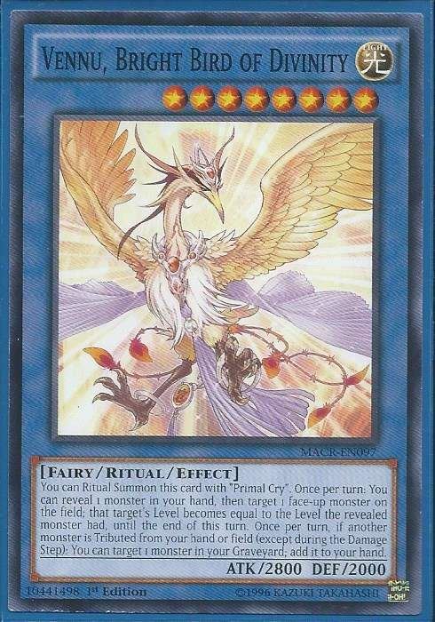 MACR-EN097 Vennu, Bright Bird of Divinity - Common