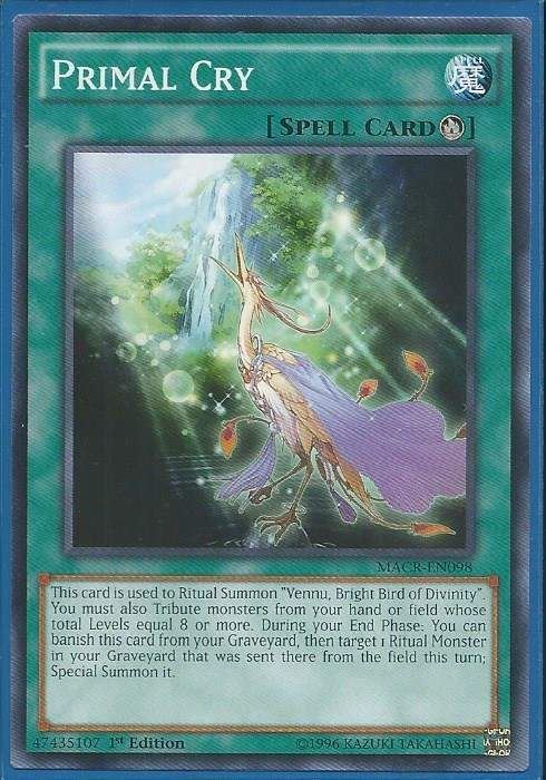 MACR-EN098 Primal Cry - Common