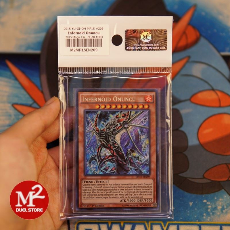 MG5S MP15-EN209 Infernoid Onuncu - Secret Rare - Bảo quản theo tiêu chuẩn M2SCCQ
