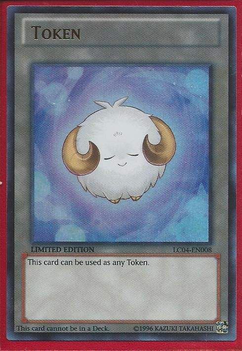 LC04-EN008 WHITE STRAY LAMBS TOKEN - ULTRA RARE