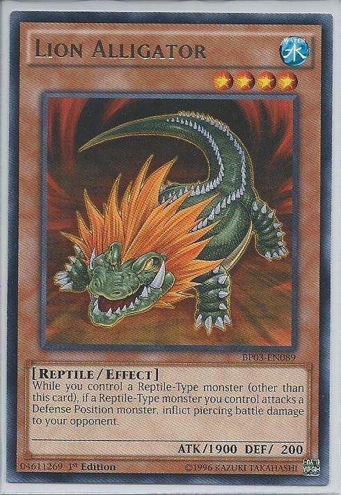 BP03-EN089 Lion Alligator - RARE