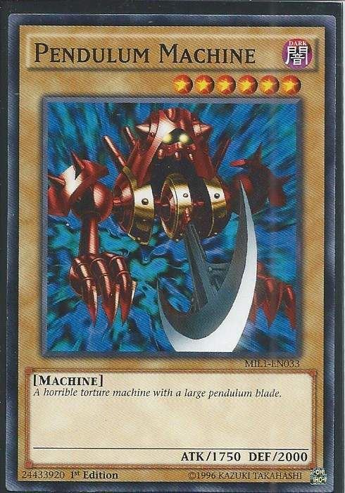 kduy MIL1-EN033 Pendulum Machine - Common