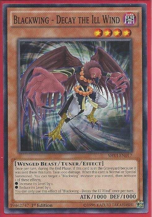 SHVI-EN017 Blackwing - Decay the Ill Wind - Common