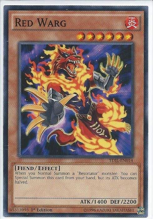 TDIL-EN014 Red Warg - Common