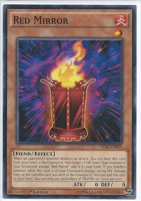 TDIL-EN016 Red Mirror - Common