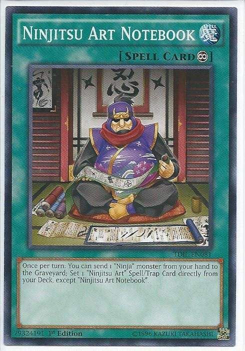TDIL-EN081 Ninjitsu Art Notebook - Common