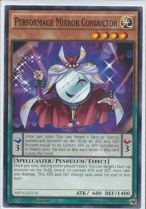 MP16-EN118 Performage Mirror Conductor - Common