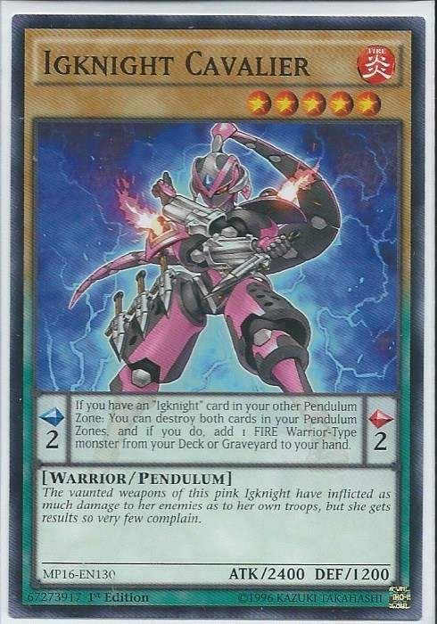 MP16-EN130 Igknight Cavalier - Common
