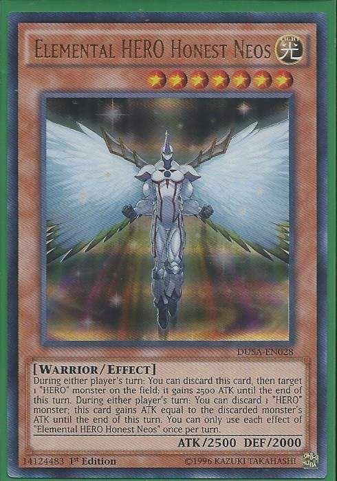 2tvni DUSA-EN028 Elemental HERO Honest Neos - Ultra Rare