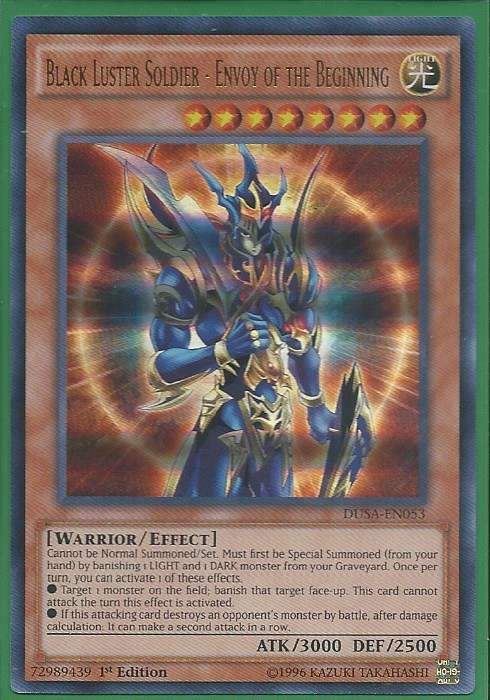 2tvni DUSA-EN053 Black Luster Soldier - Envoy of the Beginning - Ultra Rare