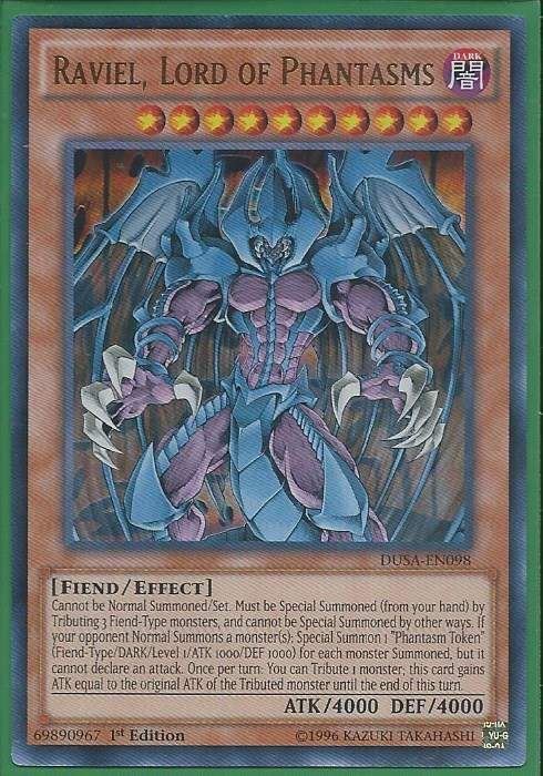 DUSA-EN098 Raviel, Lord of Phantasms - Ultra Rare - Bảo quản theo tiêu chuẩn M2SCCQ
