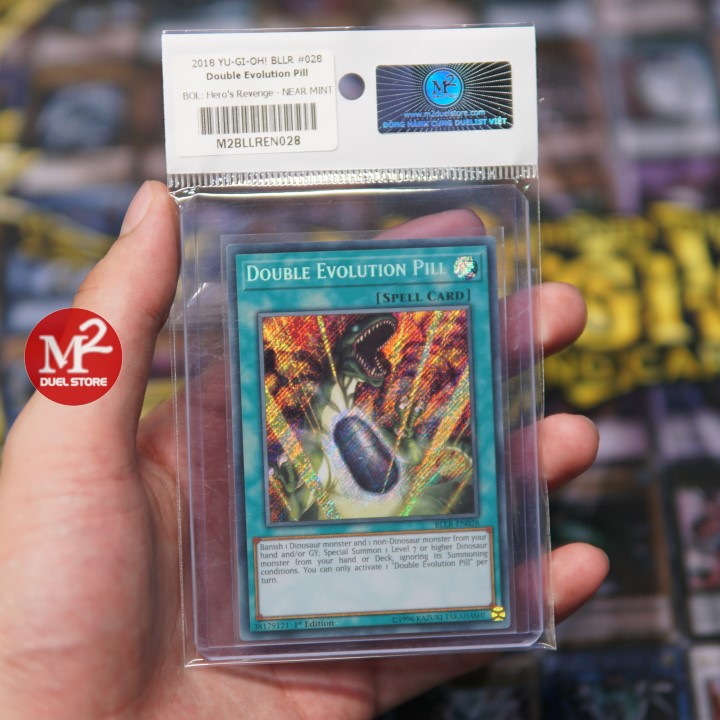 BLLR-EN028 Double Evolution Pill - Secret Rare - Bảo quản theo tiêu chuẩn M2SCCQ
