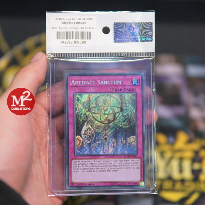 BLLR-EN080 Artifact Sanctum - Secret Rare - Bảo quản theo tiêu chuẩn M2SCCQ