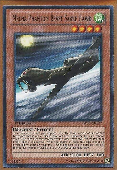 SHSP-EN027 Mecha Phantom Beast Sabre Hawk - Common