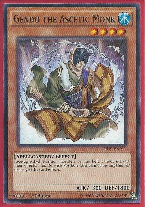 SHVI-EN041 Gendo the Ascetic Monk - Common