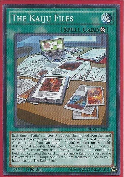 SHVI-EN089 The Kaiju Files - Common