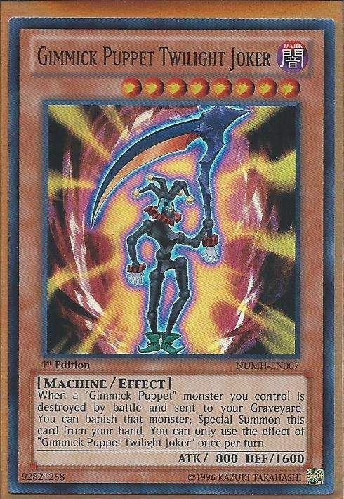 NUMH-EN007 Gimmick Puppet Twilight Joker - SUPER RARE