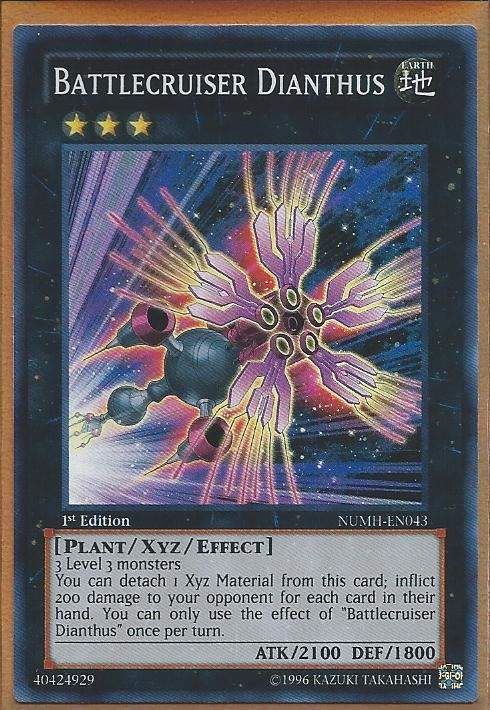 NUMH-EN043 Battlecruiser Dianthus - SUPER RARE