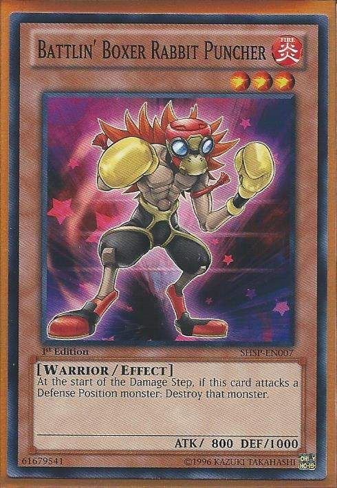 SHSP-EN007 Battlin' Boxer Rabbit Puncher - Common