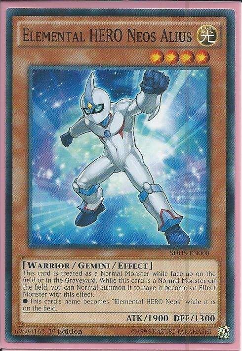 SDHS-EN008 Elemental HERO Neos Alius - Common
