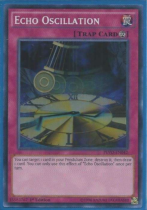 PEVO-EN042 Echo Oscillation - Super Rare