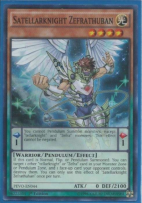 PEVO-EN044 Satellarknight Zefrathuban - Super Rare