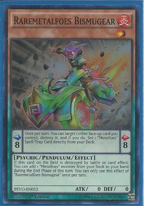 PEVO-EN052 Raremetalfoes Bismugear - Super Rare