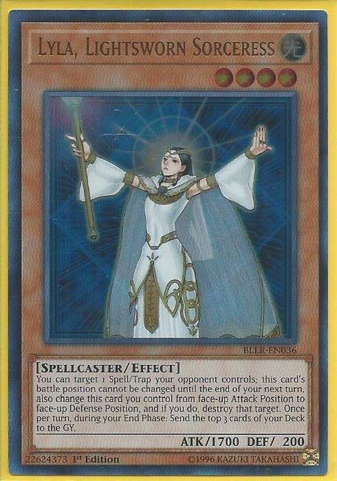 BLLR-EN036 Lyla, Lightsworn Sorceress - Ultra Rare