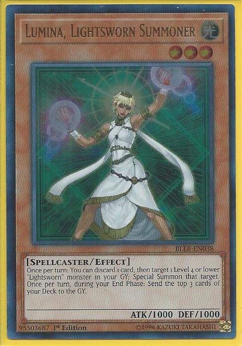 BLLR-EN038 Lumina, Lightsworn Summoner - Ultra Rare