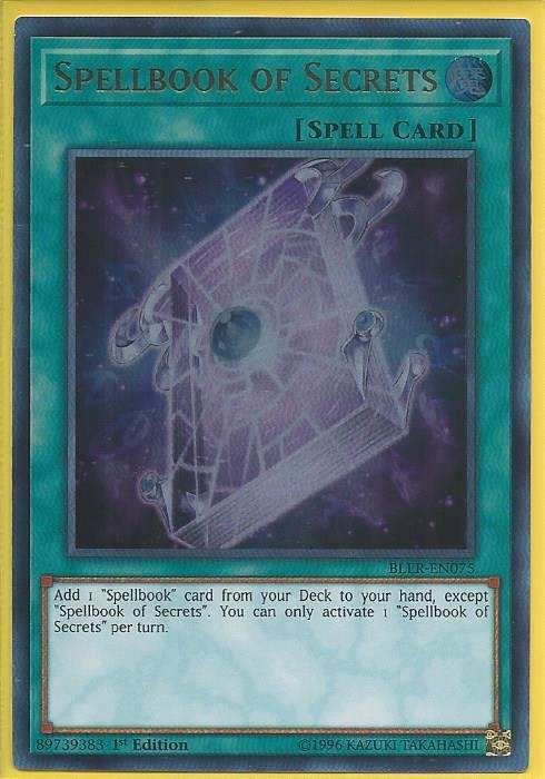 BLLR-EN075 Spellbook of Secrets - Ultra Rare