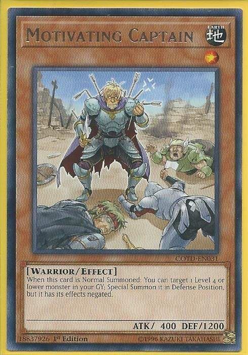 COTD-EN031 Motivating Captain - Rare