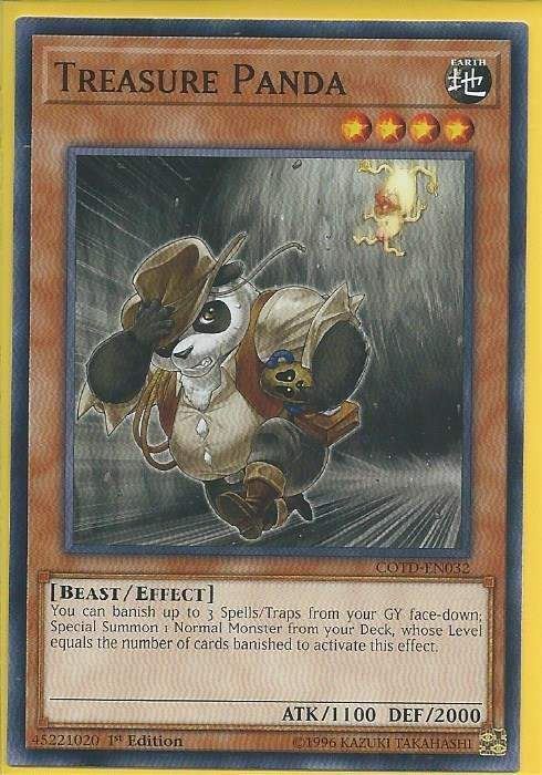COTD-EN032 Treasure Panda - Common